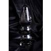 Анальная втулка Sexus Glass, Стекло, Прозрачный, 13,5 см Прозрачно-черный Sexus Glass