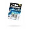 Мизинчиковые батарейки типа ААА Energizerl LR03 maximum 4 шт