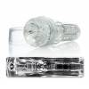 FLESHLIGHT Crystal Мастурбатор GO Torque, индивидуальный рельеф, вагина Прозрачный Fleshlight