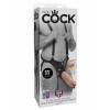 PipeDream King Cock 11'' Страпон+трусики-крепление на подтяжках телесный Телесный Pipedream