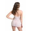 Комбинация Erolanta Lizaveta с бретелями крест-накрест, белая (50-52) Белый Erolanta Lingerie Collection