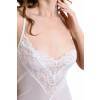Комбинация Erolanta Lizaveta с бретелями крест-накрест, белая (50-52) Белый Erolanta Lingerie Collection