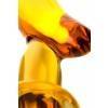 Нереалистичный фаллоимитатор Sexus Glass, Стекло, Желтый, 17 см Желтый Sexus Glass