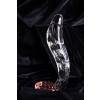 Нереалистичный фаллоимитатор Sexus Glass, стекло, прозрачный, 17,5 см Прозрачно-красный Sexus Glass