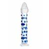 Нереалистичный фаллоимитатор Sexus Glass, Стекло, Прозрачный, 19,5 см Прозрачно-синий Sexus Glass