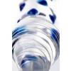 Нереалистичный фаллоимитатор Sexus Glass, Стекло, Прозрачный, 19,5 см Прозрачно-синий Sexus Glass