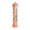Нереалистичный фаллоимитатор Sexus Glass, Стекло, Прозрачный, 18,5 см Прозрачно-красный Sexus Glass
