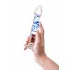 Нереалистичный фаллоимитатор Sexus Glass, Стекло, Прозрачный, 19 см Прозрачно-синий Sexus Glass