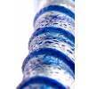 Двусторонний фаллоимитатор Sexus Glass, стекло, прозрачный, 19 см Прозрачно-синий Sexus Glass