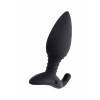 Анальная втулка Lovense Hush (S), силикон, черный, 12,1 см Lovense