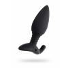 Анальная втулка Lovense Hush (S), силикон, черный, 12,1 см Lovense
