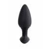 Анальная втулка Lovense Hush (L), силикон, черный, 12,1 см Lovense