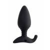 Анальная втулка Lovense Hush (L), силикон, черный, 12,1 см Lovense