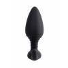 Анальная втулка Lovense Hush (L), силикон, черный, 12,1 см Lovense