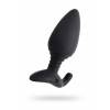Анальная втулка Lovense Hush (L), силикон, черный, 12,1 см Lovense