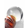 Нереалистичный фаллоимитатор Sexus Glass, Стекло, Прозрачный, 18 см Прозрачно-карамельный Sexus Glass