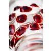Двусторонний фаллоимитатор Sexus Glass, стекло, прозрачный, 22 см Прозрачно-красный Sexus Glass