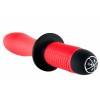 Анальный стимулятор Black & Red by TOYFA с вибрацией, водонепроницаемый, силикон, красный, 27 см, Ø Красно-черный Black&Red by TOYFA