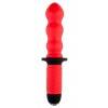 Анальный вибратор Black & Red by TOYFA, 10 режимов вибрации, водонепроницаемый, силикон, красный, 28 Красно-черный Black&Red by TOYFA