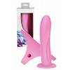 Страпон поясной силикон 16,5 см розовый Розовый Vibe Therapy