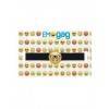 Кляп Nerd Emoji SH-SLI159-2 Желтый, Черный Shotsmedia