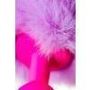 Анальная пробка с хвостом ToDo by Toyfa Sweet bunny, силикон, розово-фиолетовый, 13 см, Ø 2,8 см, 44 Розово-фиолетовый ToDo by Toyfa