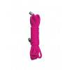 Веревка для бондажа Kinbaku Mini 1,5m Pink SH-OU073PNK Розовый Shotsmedia