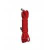 Веревка для бондажа Kinbaku Mini 1,5m Red SH-OU073RED Shotsmedia