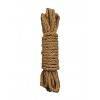 Веревка для бондажа Shibari Rope 5m Brown SH-OU046BRN Бежевый Shotsmedia