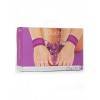 Комплект для бондажа Velcro hand and leg cuffs purple SH-OU052PUR Фиолетовый Shotsmedia