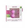 Вагинальные шарики Geisha Twin Balls Deluxe розовые Shots Toys