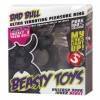 Вибронасадка Beasty Toys Bad Bull черная S-Line
