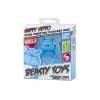 Вибронасадка Beasty Toys Happy Hippo голубая S-Line