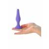 Анальная втулка TOYFA A-Toys , Силикон, Фиолетовый, 12,5 см Фиолетовый A-toys by TOYFA