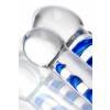 Нереалистичный фаллоимитатор Sexus Glass, Стекло, Прозрачный, 18 см Прозрачно-синий Sexus Glass