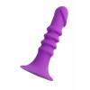 Анальный фаллоимитатор A-Toys Drilly, силиконовый, фиолетовый, 14 см A-toys by TOYFA