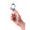 Анальная втулка Sexus Glass, стекло, прозрачная, 11,5 см, Ø 4 см Прозрачно-синий Sexus Glass