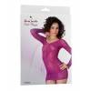 Платье Erolanta Net Magic бесшовное с рукавами, с цветочным рисунком, пурпурное, S/L Пурпурный Erolanta Net Magic