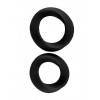 Два эрекционных кольца Infinity L and XL Black SH-MJU014BLK Черный Shotsmedia