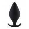 Анальная пробка Butt Plug with Handle Large Black SH-SHT378BLK Shotsmedia