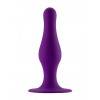 Анальная пробка Butt Plug with Suction Cup Large Purple SH-SHT387PUR Пурпурный Shotsmedia