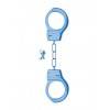Металлические наручники SHOTS TOYS Blue SH-SHT347BLU Shotsmedia