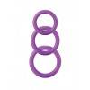 Набор Эрекционных колец Purple SH-SHT160PUR Пурпурный Shotsmedia