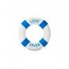 Эрекционное кольцо Buoy Love Saver Blue SH-SLI082BLU Синий, Белый Shotsmedia