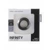 Эрекционное кольцо Infinity Large Black SH-MJU013BLK Черный Shotsmedia