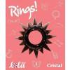 Эрекционное кольцо Rings Cristal black 0112-13Lola Черный Lola Games Rings!