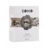 Эрекционное кольцо SONO №4 серое SH-SON004GRY Shotsmedia