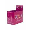 Анальный гель-лубрикант Sexus на водной основе для женщин с ароматом клубники Silk Touch Strawberry Sexus Lubricant