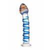 Нереалистичный фаллоимитатор Sexus Glass, стекло, прозрачный, 18 см Прозрачный Sexus Glass