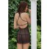Sonia - Ночная сорочка и стринги черные-M/L Черный SoftLine Collection